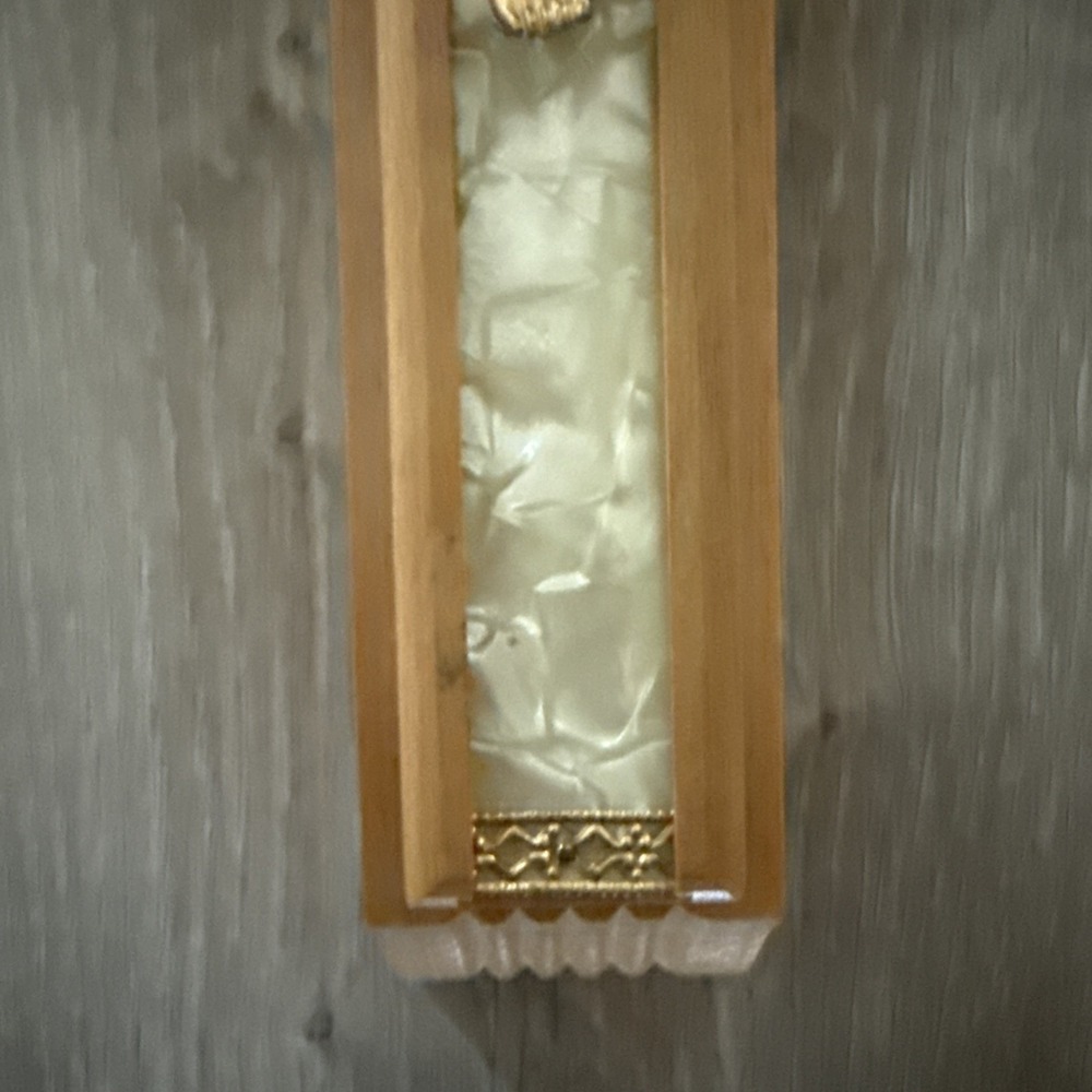 Vintage Wooden Crucifix with Jesus, Opens into Candle Holder/Holy Water - Picture 5 of 10